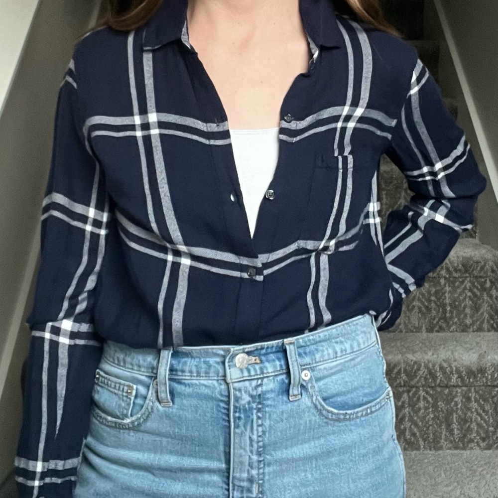 ✨Host Pick✨ Old Navy Plaid Brushed Flannel Classic Shirt